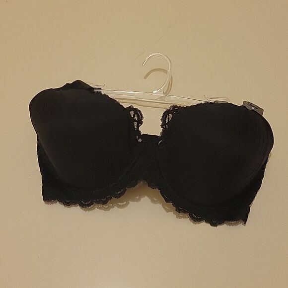 NEW 38DDD 38F PARAMOUR BLACK SOFT LACE CUP UNDERWIRE SUPPORT BRA NWT - Picture 7 of 7